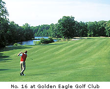 No. 16 at Golden Eagle Golf Club