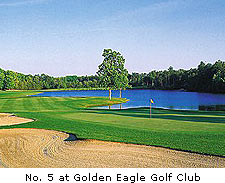 No. 5 at Golden Eagle Golf Club