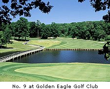 No. 9 at Golden Eagle Golf Club